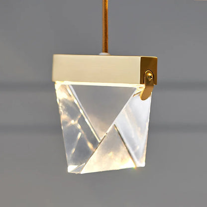 Lustre suspendu en cristal somptueux