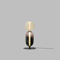 Lampe de table en verre mid-century Mavrick