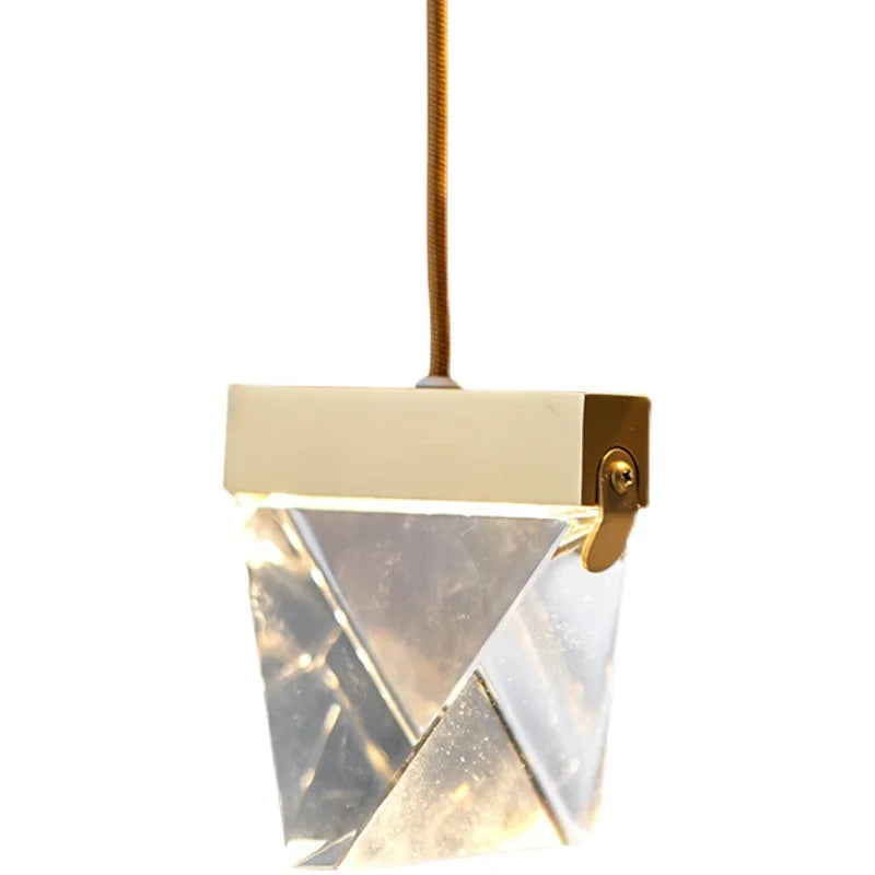 Lustre suspendu en cristal somptueux