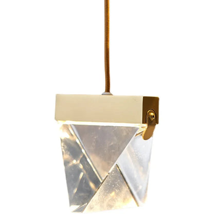 Lustre suspendu en cristal somptueux