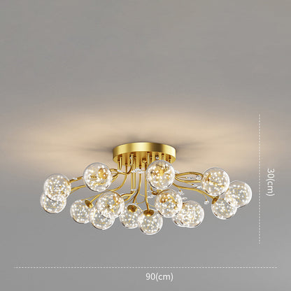 Plafonnier à DEL scandinave