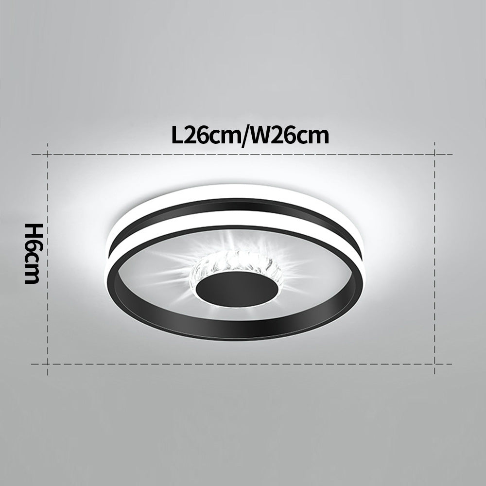 Lumière de couloir Cristal Luxe