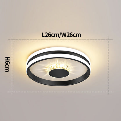 Lumière de couloir Cristal Luxe