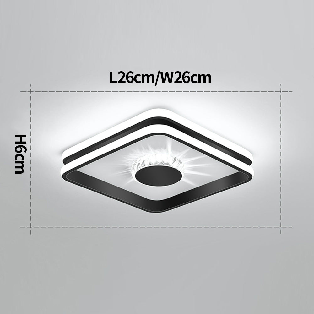 Lumière de couloir Cristal Luxe