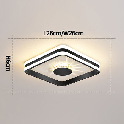 Lumière de couloir Cristal Luxe