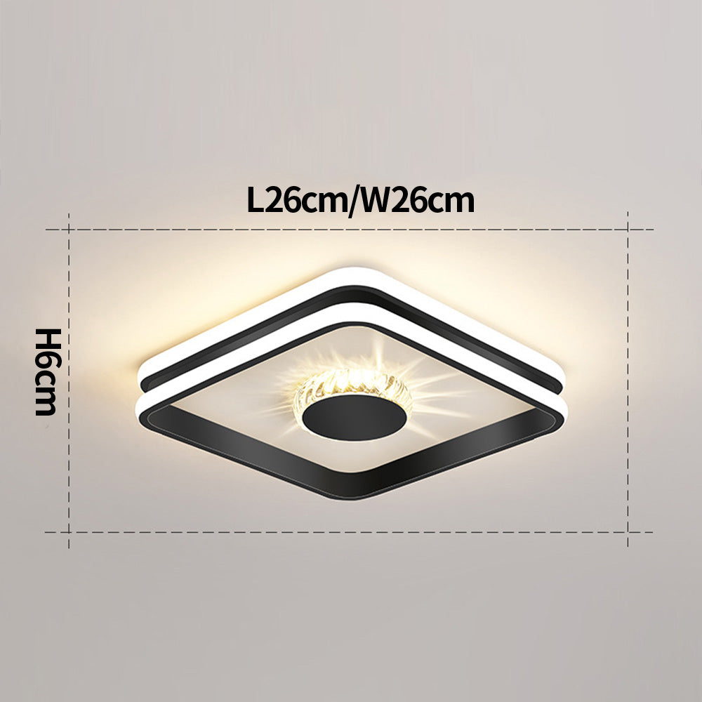 Lumière de couloir Cristal Luxe