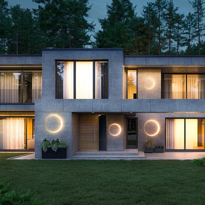 Applique murale LED extérieure moderne et étanche