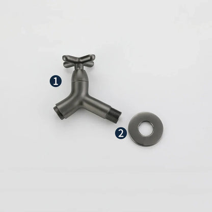 Robinet d'eau froide en laiton mural