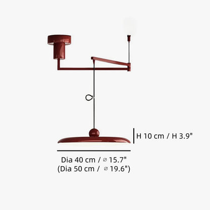 Lustre moderne avec bras pivotant