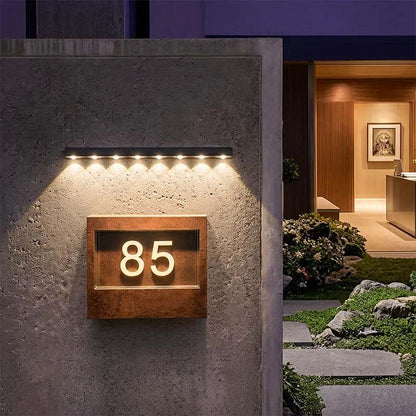 Lampe murale extérieure sans fil / Lumière de panneau solaire LED