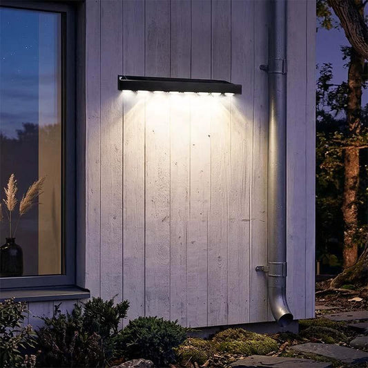 Lampe murale extérieure sans fil / Lumière de panneau solaire LED