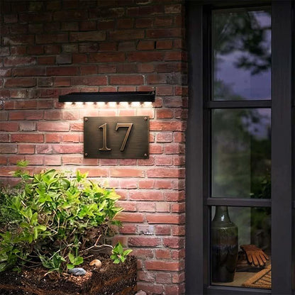 Lampe murale extérieure sans fil / Lumière de panneau solaire LED