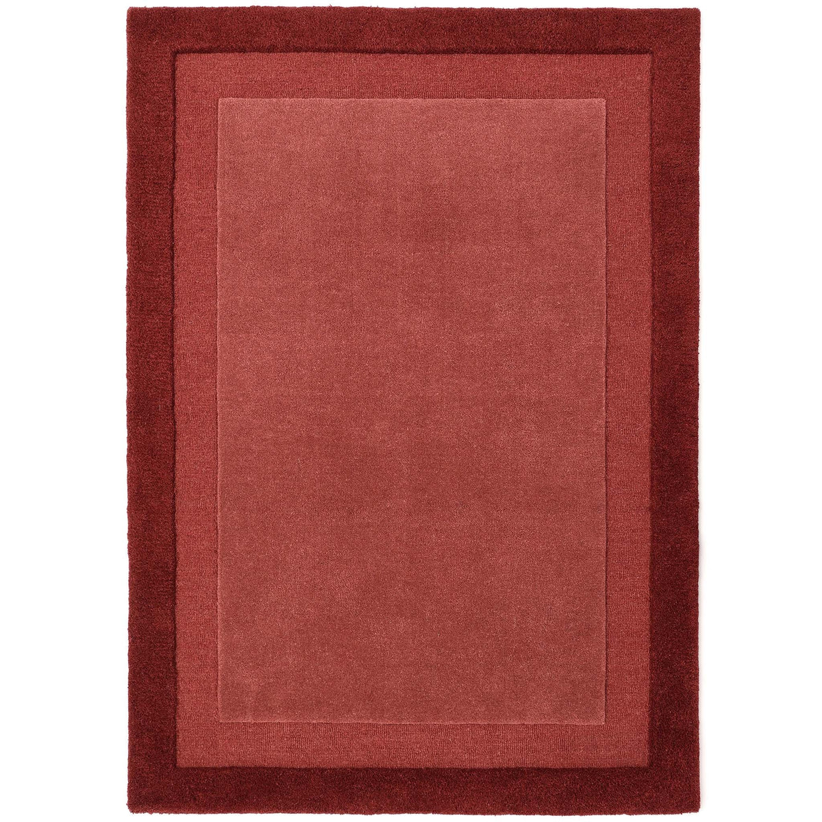 Tapis moderne en laine à bordure Marvella