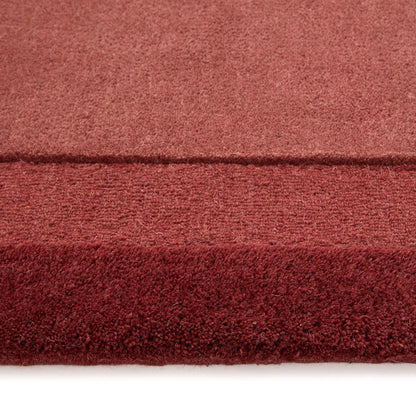 Tapis moderne en laine à bordure Marvella