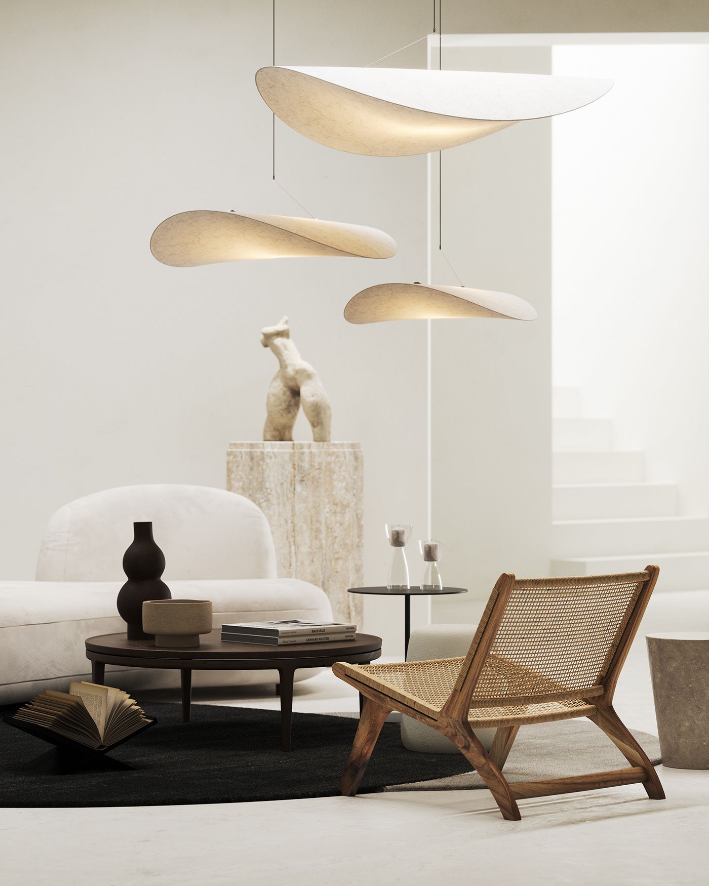 Lampe suspendue moderne avec DEL