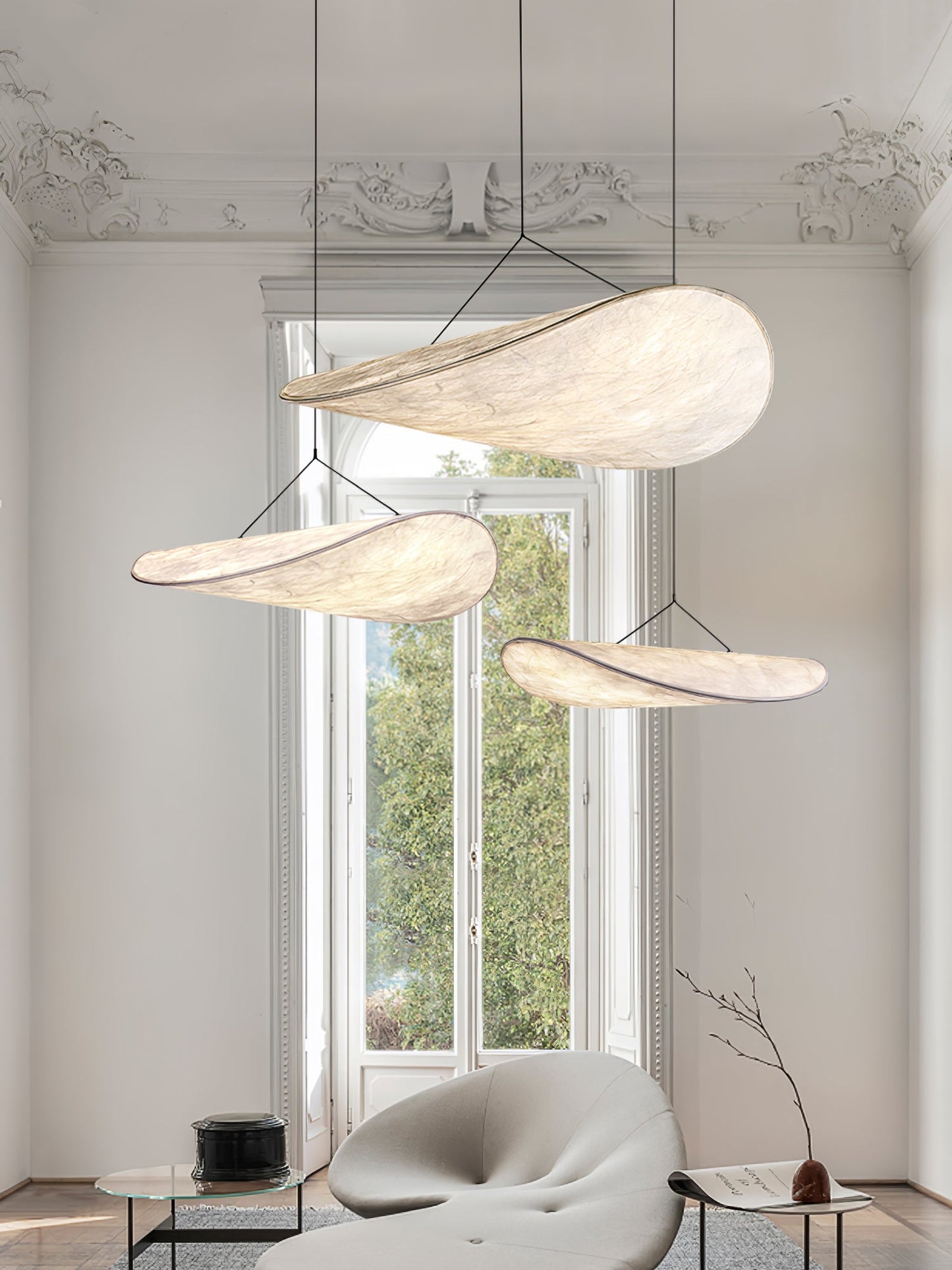 Lampe suspendue moderne avec DEL