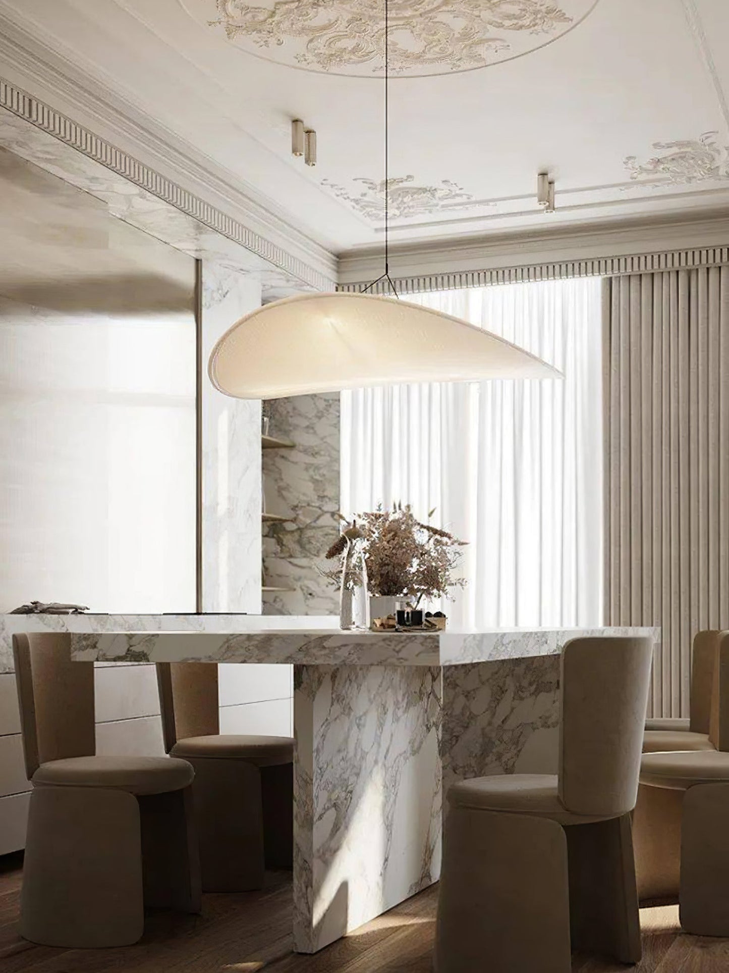 Lampe suspendue moderne avec DEL