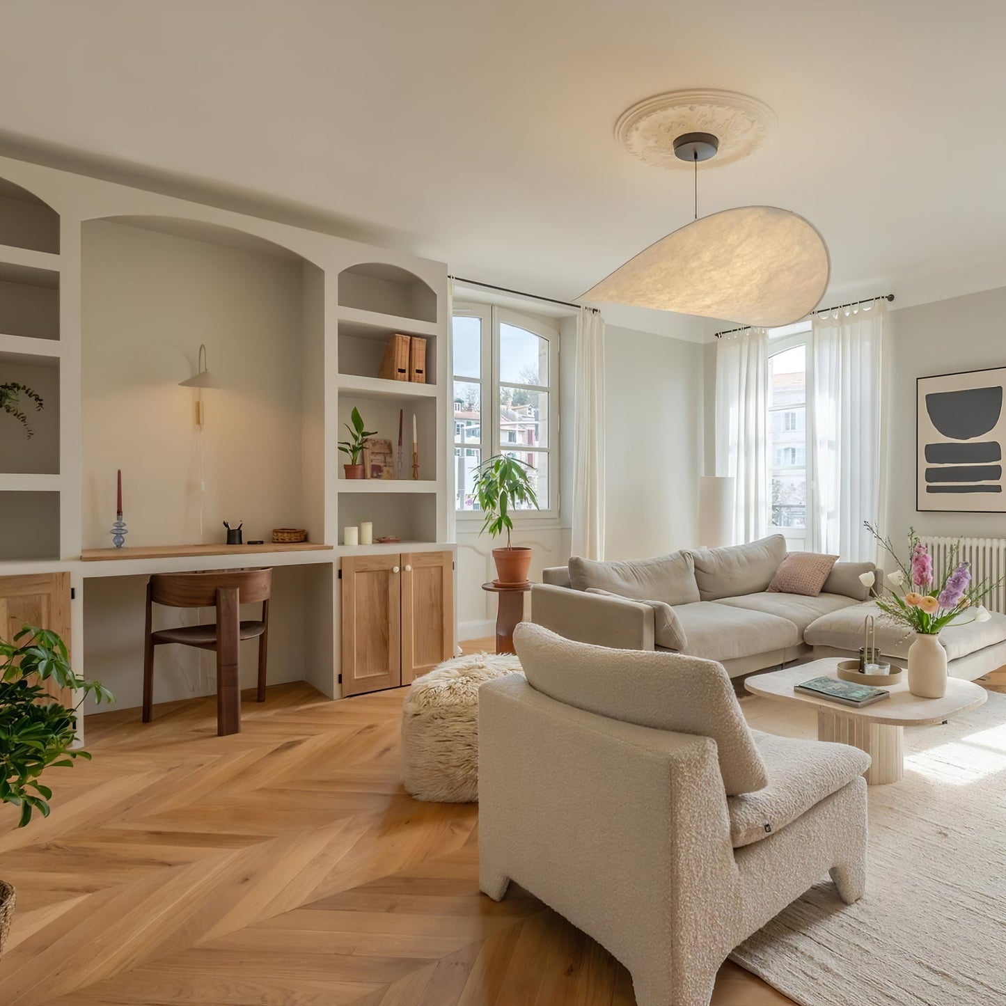 Lampe suspendue moderne avec DEL