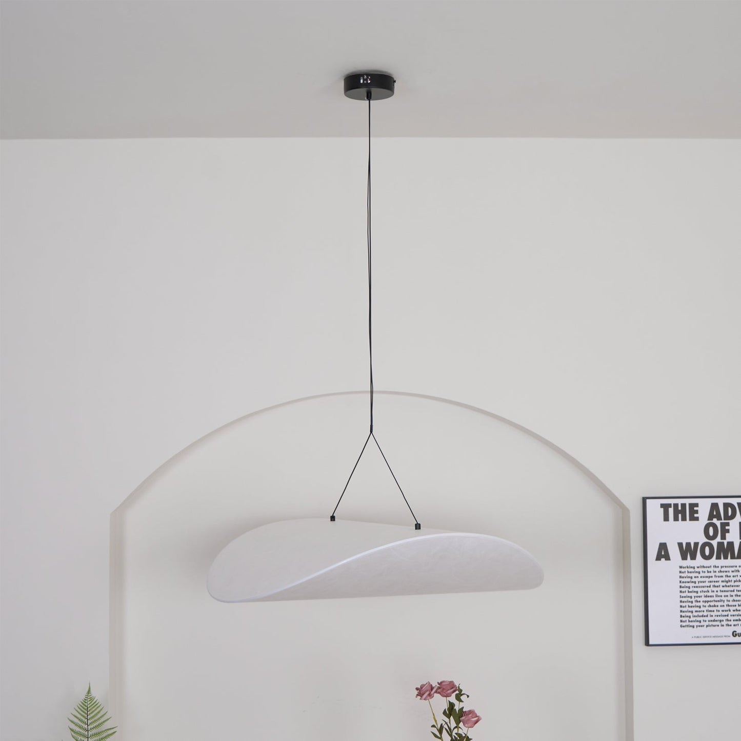 Lampe suspendue moderne avec DEL