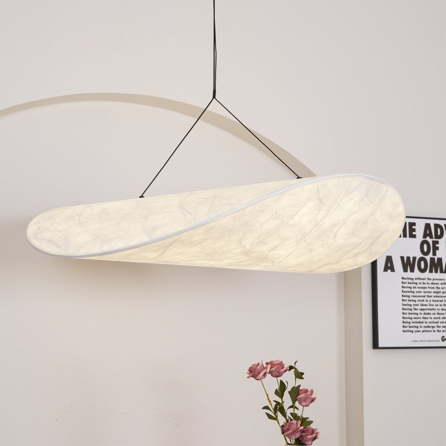 Lampe suspendue moderne avec DEL