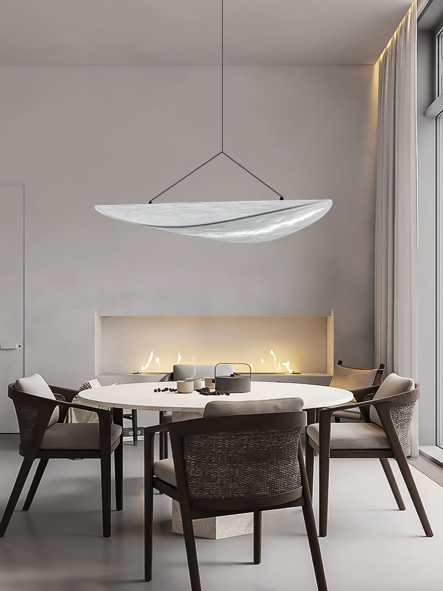 Lampe suspendue moderne avec DEL