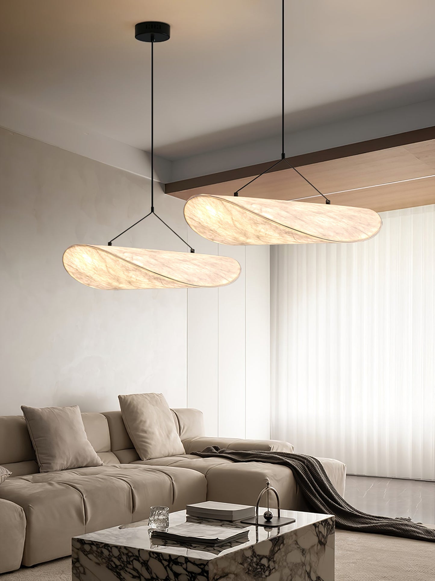 Lampe suspendue moderne avec DEL