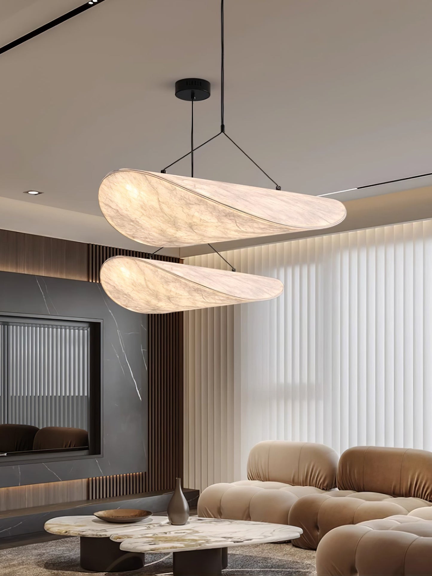 Lampe suspendue moderne avec DEL