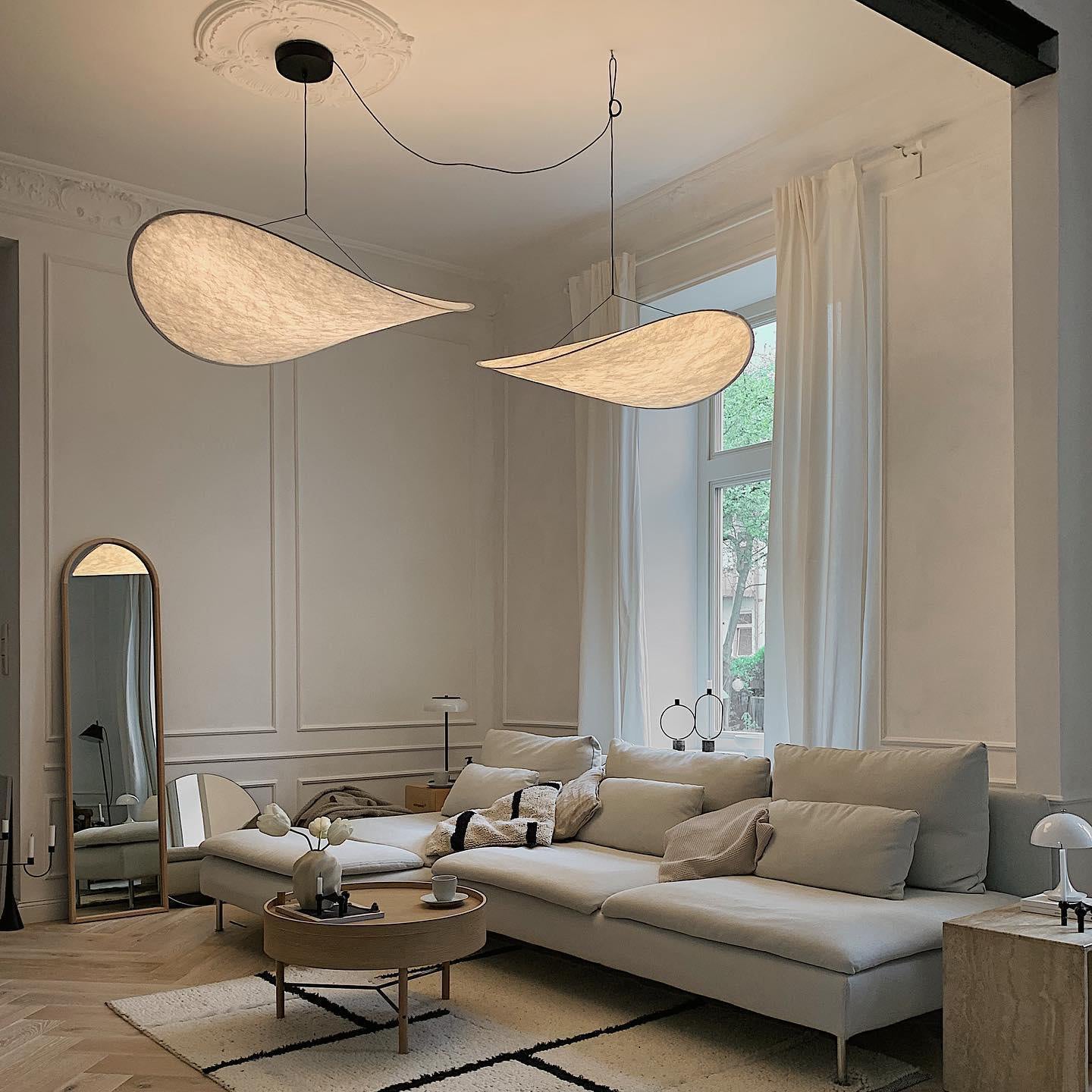 Lampe suspendue moderne avec DEL