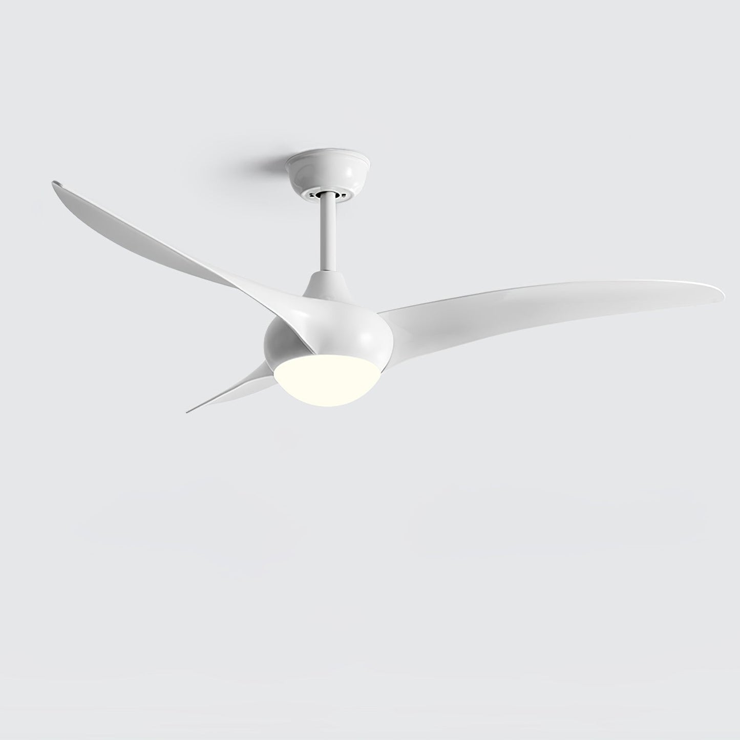 Ventilateur de plafond traditionnel avec lumière LED