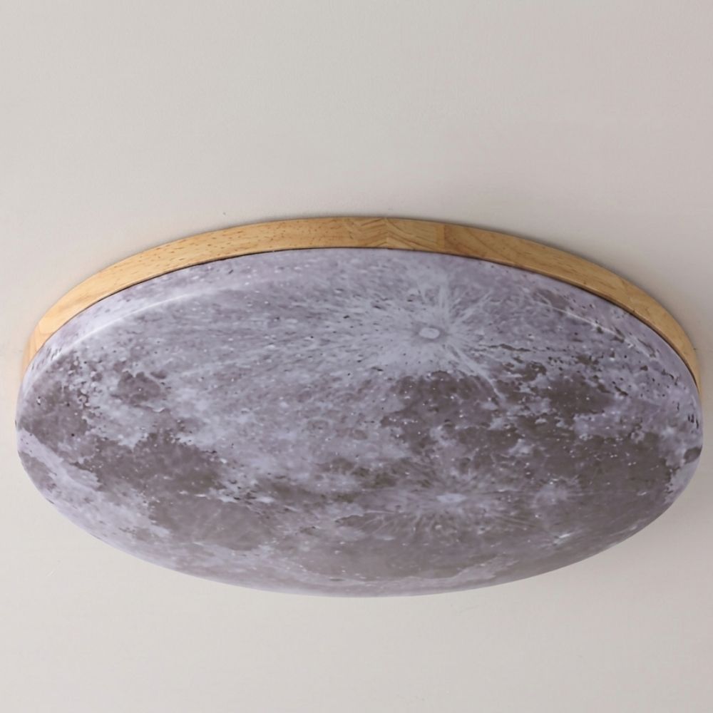 Lustre Art Déco Inspiré de la Lune