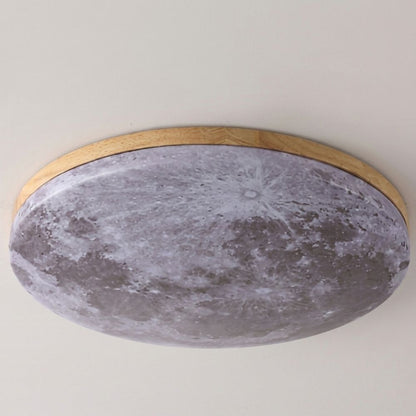 Lustre Art Déco Inspiré de la Lune