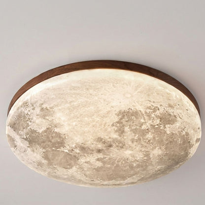 Lustre Art Déco Inspiré de la Lune