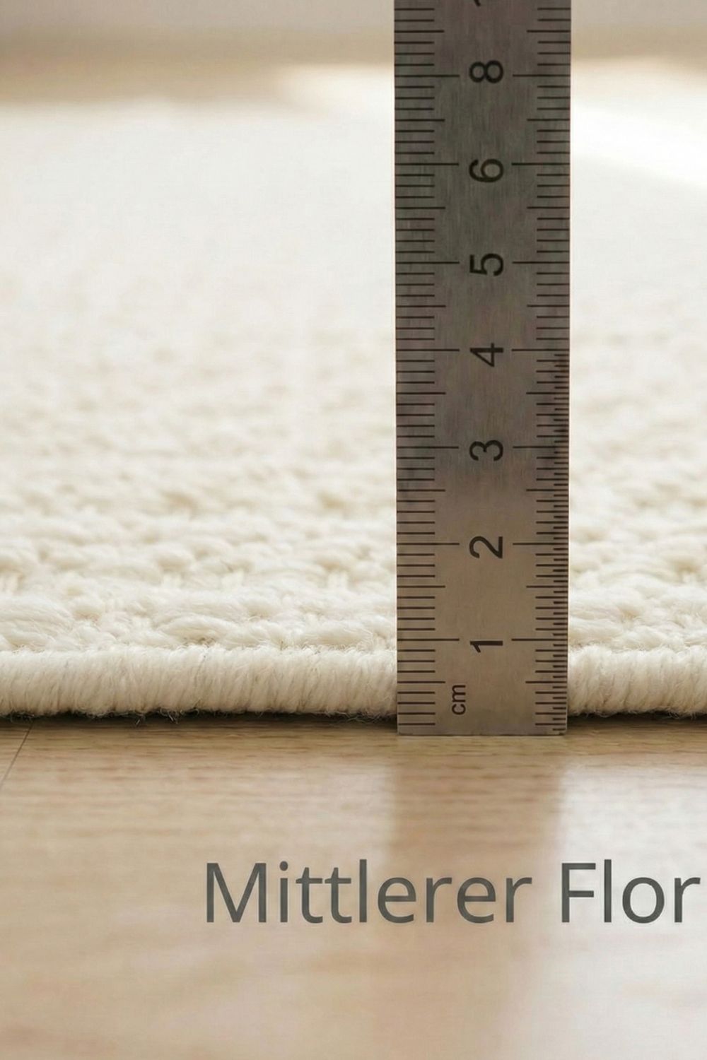 Handwoven wool rug texture