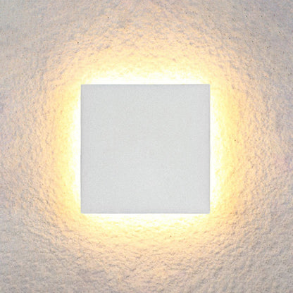 Applique murale extérieure LED géométrique moderne
