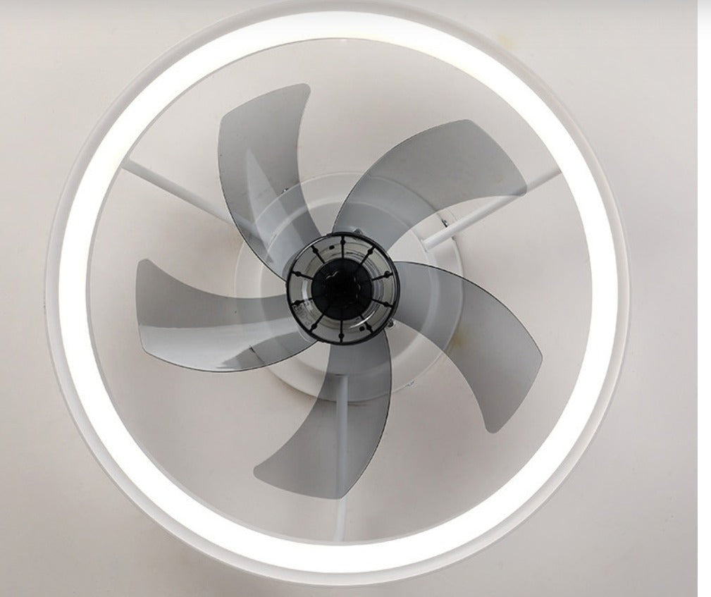 Ventilateur de plafond intelligent à DEL avec télécommande