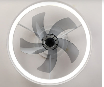 Ventilateur de plafond intelligent à DEL avec télécommande