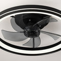 Ventilateur de plafond intelligent à DEL avec télécommande