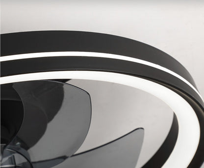 Ventilateur de plafond intelligent à DEL avec télécommande