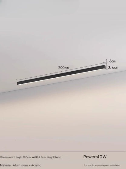 Plafonnier pour éclairage de balcon de style moderne
