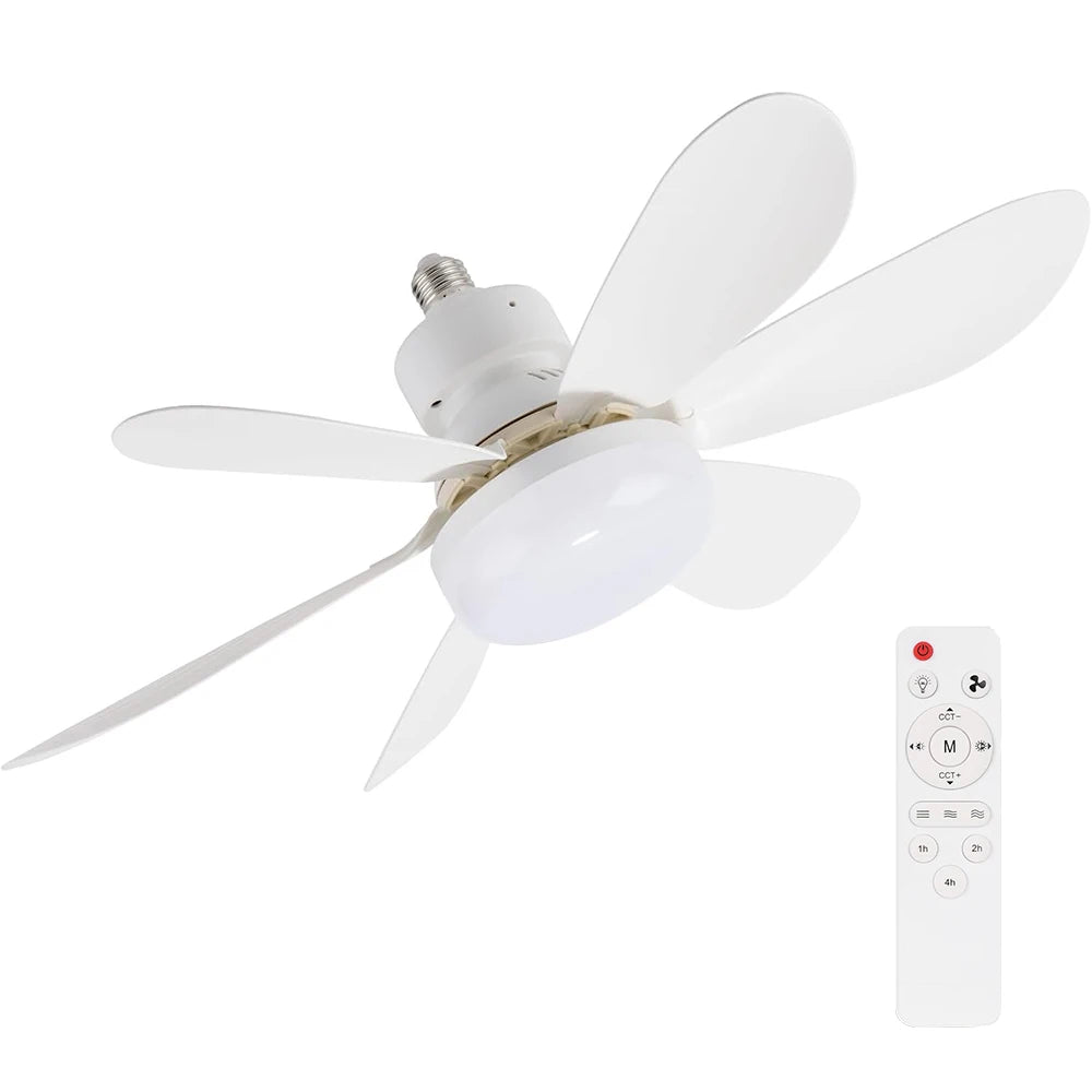 Ventilateur de prise Purry avec lumière