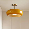 Plafonnier en verre Bauhaus pour le salon