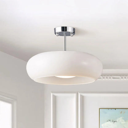 Plafonnier Bauhaus en verre