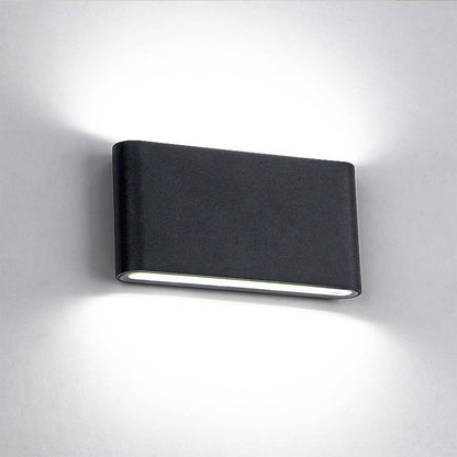 Lumière extérieure moderne étanche orientable haut-bas