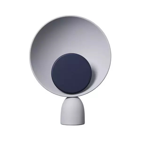 Lampe de table en forme de bol sculptural