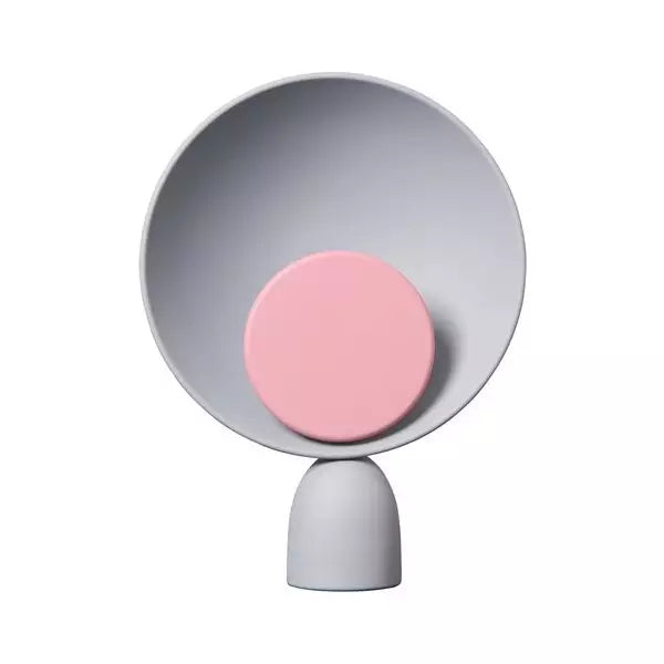 Lampe de table en forme de bol sculptural