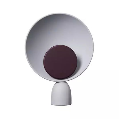 Lampe de table en forme de bol sculptural