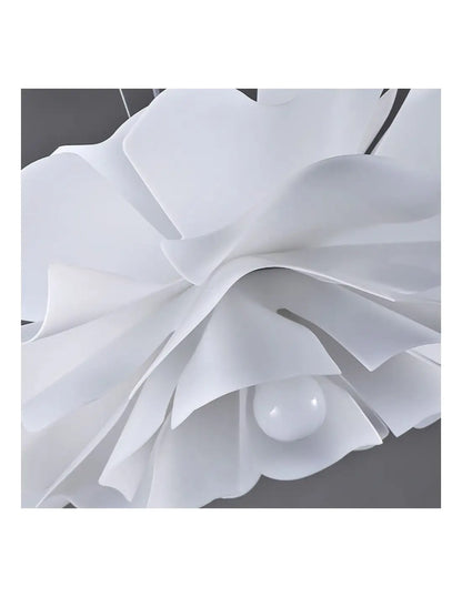 Lustre suspendu floral en acrylique nordique