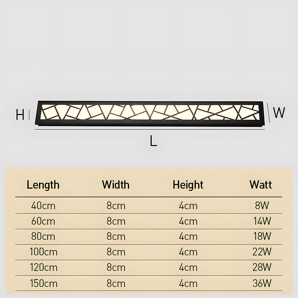Applique murale extérieure étanche à LED
