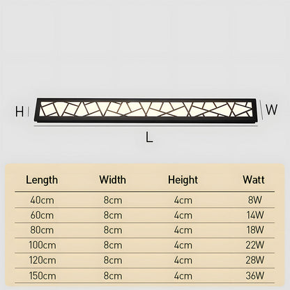 Applique murale extérieure étanche à LED