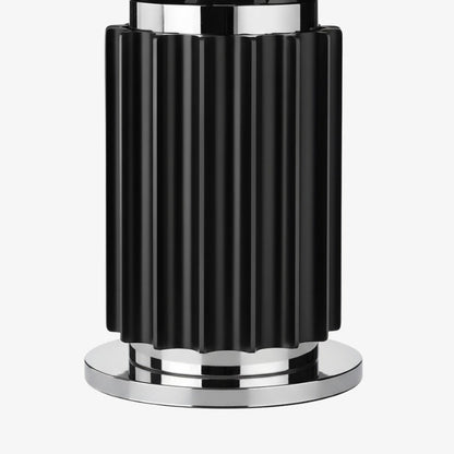 Lampe de table en métal sculptural